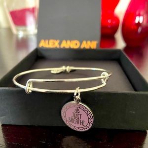 ALEX AND ANI “Just Breathe” Bracelet